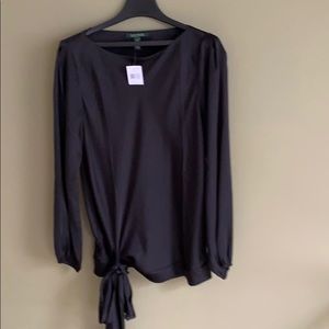 Black Ralph Lauren blouse